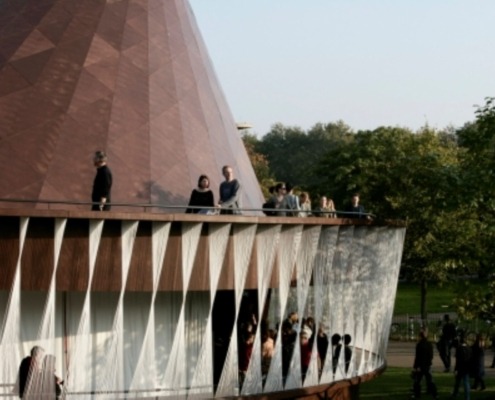 Temporärer Pavillon der Serpentine Gallery